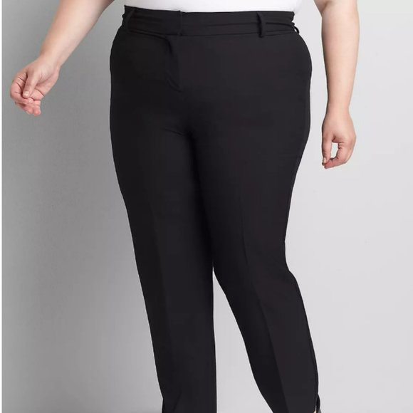 NWT Lane Bryant Black Perfect Drape Dress Pants Size 26 - Picture 12 of 12